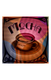 Mocha Coffee Giclee Print