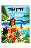 Tahití Láminas por Caroline Haliday Tahití Láminas por Caroline Haliday