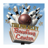Ten Pin Alley Bowling Center Print by Anthony Ross
