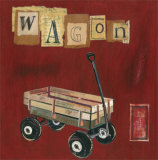 Wagon Poster par Katherine & Elizabeth Pope
