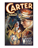 Carter the Great Magician Wizard Giclee Print