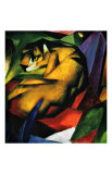 Der Tiger Giclée-Druck von Franz Marc