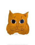 サムキャット（ゴールドサム） 1954年 （25 Cats Named Sam and One Gold Pussy） アート:アンディ・ウォーホル