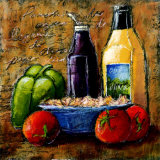 Rustic Kitchen IV Print by Tara Gamel
