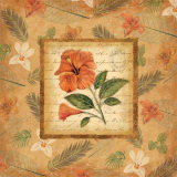 Orange Divine II Art par Elizabeth King Brownd