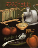 Spaghetti Poster by Daphne Brissonnet