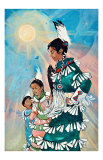 Dancing with the Universe Giclee Print by Georgia Lesley Dancing with the Universe Giclee Print by Georgia Lesley