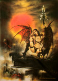 Visions Poster by Luis Royo