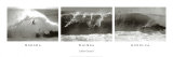 Makaha, Waimea, Honolua Kunstdrucke von Leroy Grannis