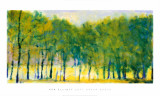 Soft Green Grove Print by Ken Elliott