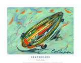Skateboard Kunstdrucke von Cynthia Hudson