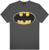 Batman - Distressed Shield Camisas