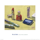 Blue Eye Shadow Prints by Peggi Kroll-roberts