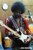 Jimi Hendrix i studio Plakater Jimi Hendrix i studio Plakater