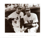 Ted Williams and Joe DiMaggio, 1951 Affiches