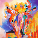 Jazz Explosion II Plakater af Alfred Gockel Jazz Explosion II Plakater af Alfred Gockel