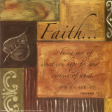 Words to Live By: Faith Reprodukcje autor Debbie DeWitt