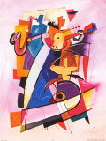 Pick up the Beat Poster von Alfred Gockel