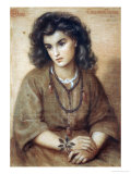 Calliope Coronio, Dated 1869 Lámina giclée por Dante Gabriel Rossetti Calliope Coronio, Dated 1869 Lámina giclée por Dante Gabriel Rossetti