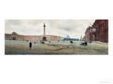 The Hermitage Palace and Palace Square Giclee-trykk av Mikhail Abramovich Balunin