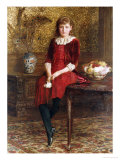 Portrait of Mabel Giclée-Druck von Edward John Gregory