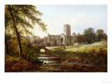 Rievaulx Abbey Giclee Print by Walter Williams