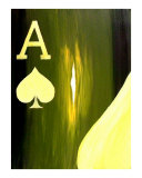 (PRINTS ONLY) HOT GLOWING ACES POKER ART ARTS DECOR Lámina giclée por Teo Alfonso (PRINTS ONLY) HOT GLOWING ACES POKER ART ARTS DECOR Lámina giclée por Teo Alfonso