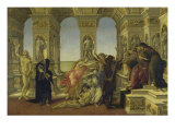 Calumny reproduction procédé giclée par Sandro Botticelli