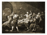 Death of Socrates Giclee Print by Jacques-Louis David