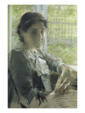 At the Window Giclee Print by William Merritt Chase
