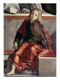 Child with Violin Lámina giclée por Vittore Carpaccio