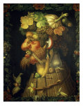 Otoño Lámina giclée por Giuseppe Arcimboldo Otoño Lámina giclée por Giuseppe Arcimboldo