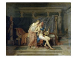 Les Amours de Paris et Helene Giclee Print by Jacques-Louis David Les Amours de Paris et Helene Giclee Print by Jacques-Louis David