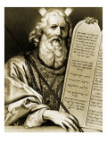 Moses with the Renewed Tablets Giclee Print by Philippe De Champaigne