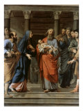 Presentation in the Temple Giclee Print by Philippe De Champaigne
