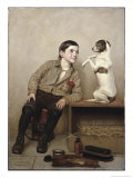 Begging Giclee Print by John George Brown