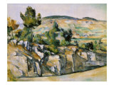 Mountains in Provence Giclée-Druck von Paul Cézanne