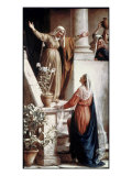 The Visitation Giclee-trykk av Carl Bloch The Visitation Giclee-trykk av Carl Bloch