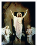 The Resurrection Giclee-trykk av Carl Bloch The Resurrection Giclee-trykk av Carl Bloch