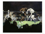 The Boxing Match Giclee Print by George B. Luks The Boxing Match Giclee Print by George B. Luks