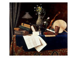 Still Life, Ease Giclée-Druck von William Michael Harnett