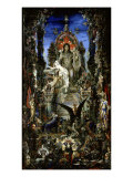 Jupiter et Semele reproduction procédé giclée par Gustave Moreau