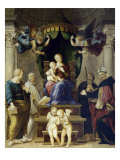 Madonna of the Canopy Reproduction procédé giclée par Raphael 