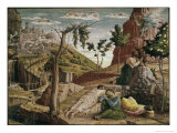 Agony in the Garden (St. Zeno Altarpiece Detail) Giclee Print by Andrea Mantegna