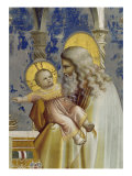 Presentation at the Temple, Detail Giclee Print by Giotto di Bondone 