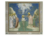Baptism of Christ Giclee Print by Giotto di Bondone 
