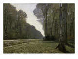 Route Du Bas-Breau Giclee Print by Claude Monet