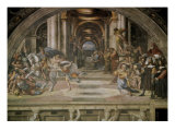 Expulsion of Eliodoro Giclee Print by Raphael 