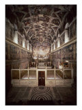 Sistine Chapel Giclee Print by Michelangelo Buonarroti 