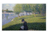 Study for Sunday on la Grande Jatte reproduction procédé giclée par Georges Seurat